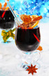Heißer Glühwein zur kalten Jahreszeit