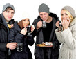 Foto: Clique auf dem Christkindlmarkt Clique auf dem Christkindlmarkt