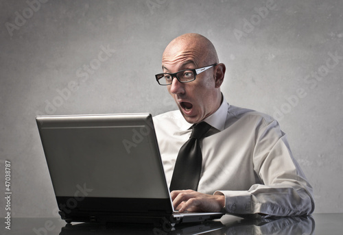 Photo: Astonished Businessman Astonished Businessman