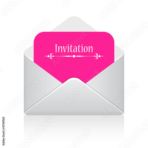 Vector: Invitation envelope icon Invitation envelope icon