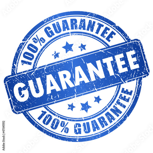 Vector: Vector guarantee stamp Vector guarantee stamp
