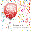 Balloons and Confetti