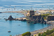 Tower of Fiuzzi.  Praia a Mare. Calabria. Italy.