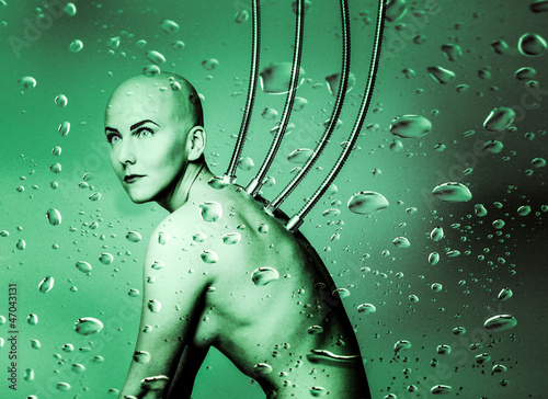 Photo: underwater android underwater android
