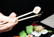 Mix of sushi specialties