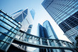 Photo: Modern office buildings in Hong Kong. Modern office buildings in Hong Kong.