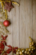 Photo: Christmas decorations frame Christmas decorations frame
