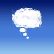 Illustration: Bulle nuage Bulle nuage