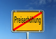 Schild Preiserhöhung  © Matthias Buehner