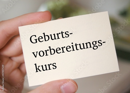 Photo: Geburtsvorbereitungskurs Geburtsvorbereitungskurs