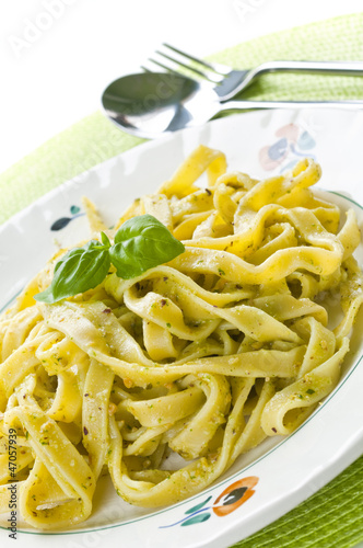 Photo: Pesto pasta Pesto pasta