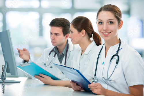 Photo: Medical students Medical students