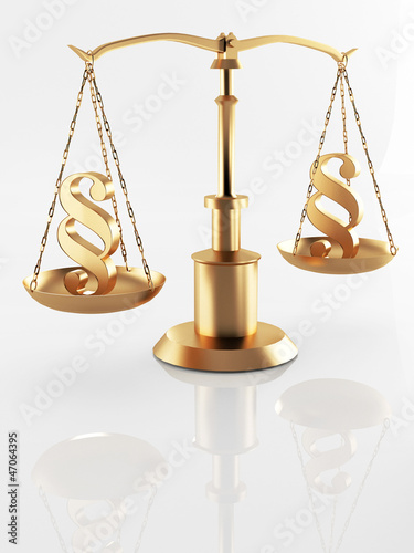 Photo: Paragraph waage Paragraph waage