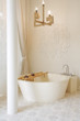 Photo: Fragment like image of nice modern bathroom Fragment like image of nice modern bathroom