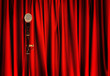 microphone stage curtains