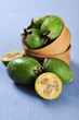Pineapple Guava. Feijoa sellowiana
