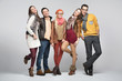 Fashion style picture of friends