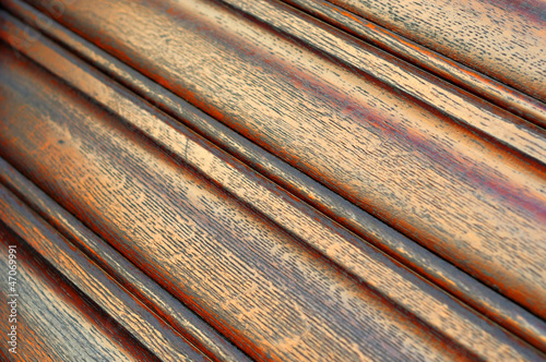 Photo: Very old wooden outdoors table or door surface Very old wooden outdoors table or door surface