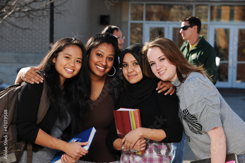 Photo: Group of Diverse Students Group of Diverse Students