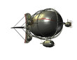 Luftschiff Zeppelin von vorne