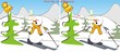 snowman an landscape-find 10 differences