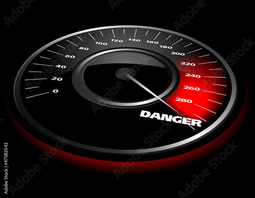 Vector: Vector speedometer Vector speedometer