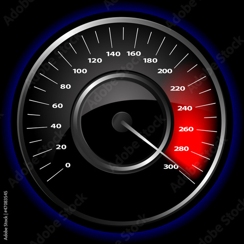 Vector: Vector speedometer Vector speedometer