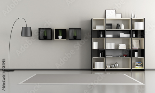 Illustration: minimalist empty livingroom minimalist empty livingroom