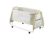 A cute baby cot with mosquito net