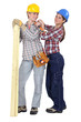 A team of tradeswomen
