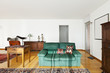 beautiful apartment interior, ethnic furniture