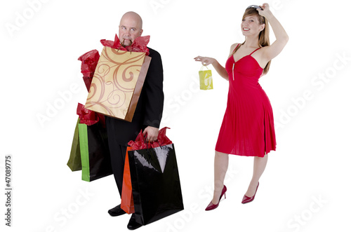 Photo: Shopping couple Shopping couple