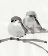 Sleeping birds