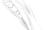 flow of milk on white backrgound, with alpha channel (FULL HD)