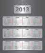 2013 calendar in French