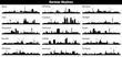 German Skylines - black