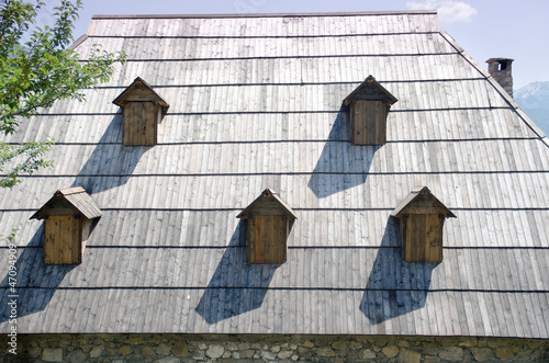 Shingles Roof And Dormer Windows © ollirg 