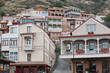 Wooden balconies in Tbilisi.
