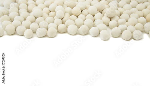 Photo: Dried salted chickpeas with space for your text Dried salted chickpeas with space for your text