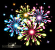 fireworks splash colors