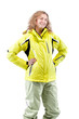 female skier