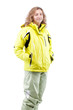 female skier