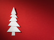 Christmas tree paper