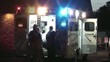 Securing Patient in Ambulance at Emergency