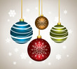 Vector: vector christmas balls vector christmas balls