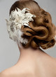 Woman with beautiful hairstyle