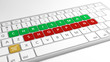 Christmas Shopping online concept