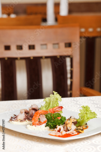 Photo: seafood appetizer seafood appetizer