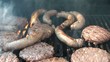 Grilling Burgers and Brats