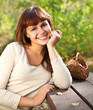 Happy smiling teen girl